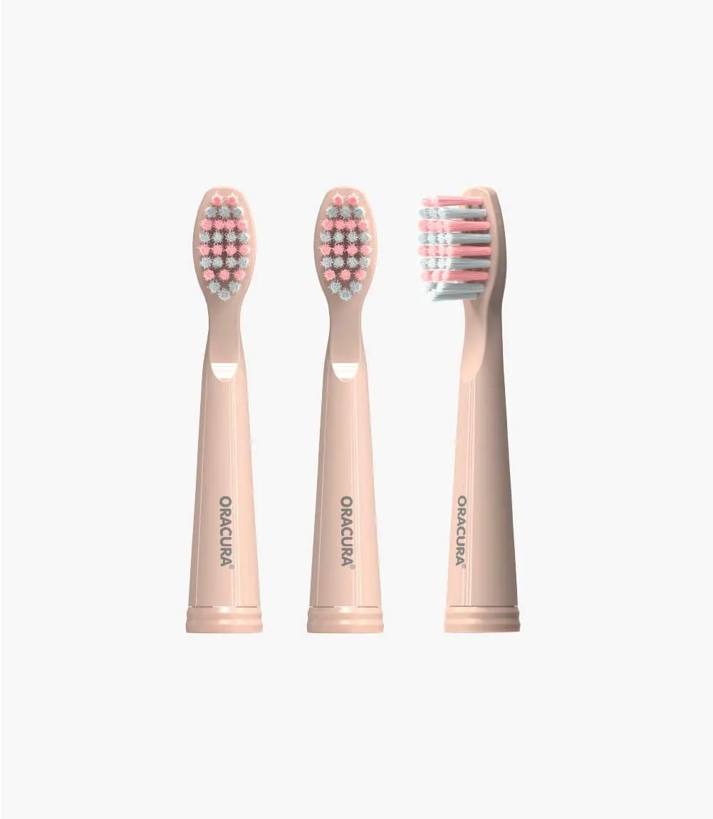 Sonic Lite Electric Toothbrush Heads For SB100 & SB200 (Pack of 3 Brush Heads)
