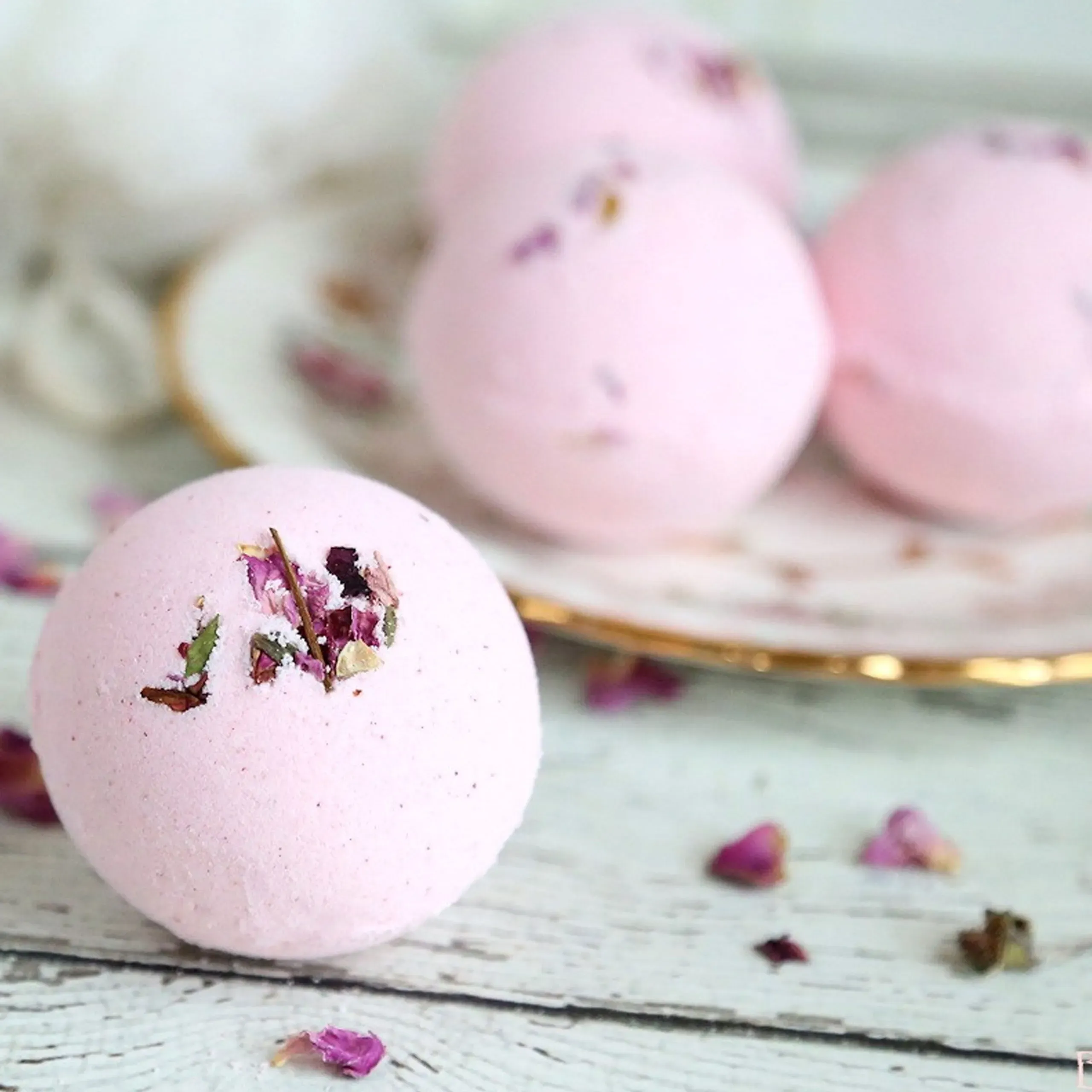 Sopure Rose Bath Bomb 70g