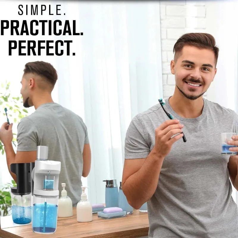 SparkleSmile™ 550ml Mouthwash Dispenser