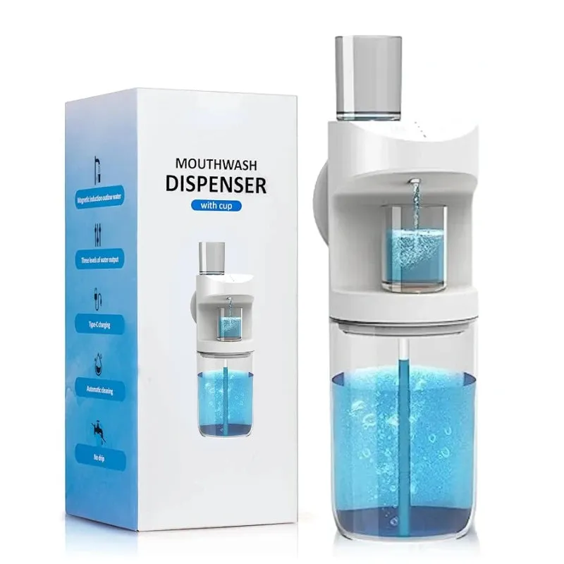 SparkleSmile™ 550ml Mouthwash Dispenser