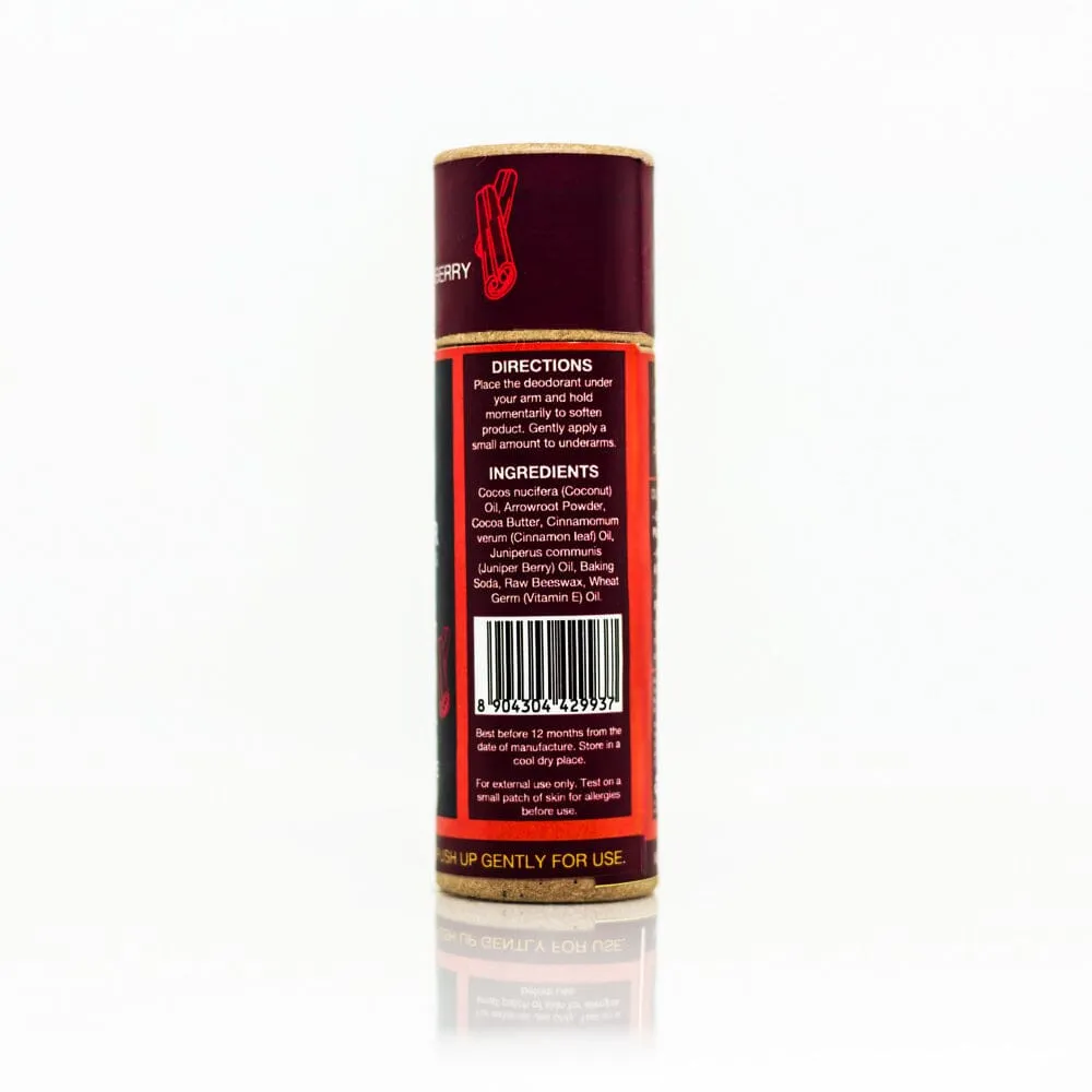 Spice Infusion Natural Deodorant