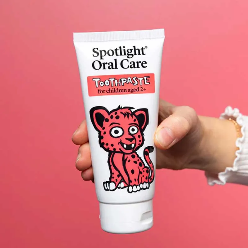 Spotlight Oral Care Kids Cheetah Strawberry Toothpaste