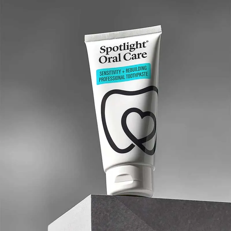 Spotlight Oral Care Sensitivity   Rebuilding Professional Toothpaste