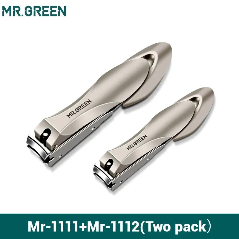 Stainless Steel Anti-Splash Nail Clippers - Bionics Design