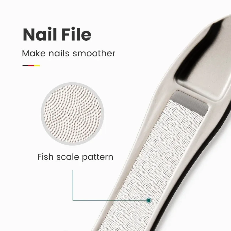 Stainless Steel Anti-Splash Nail Clippers - Bionics Design