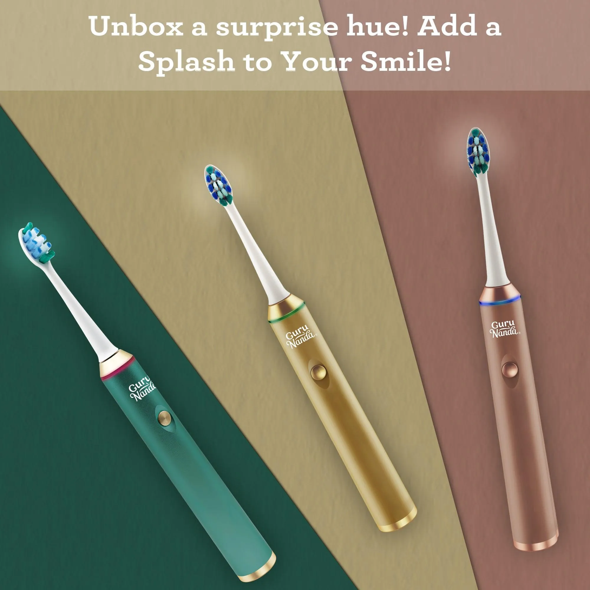 Steel Sonic Toothbrush Teal