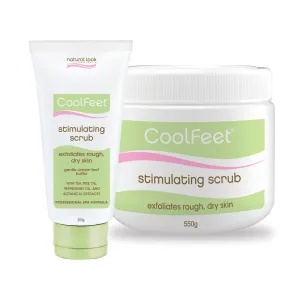 Stimulating Scrub ~ Cool Feet ~ Natural Look