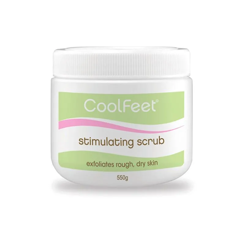 Stimulating Scrub ~ Cool Feet ~ Natural Look
