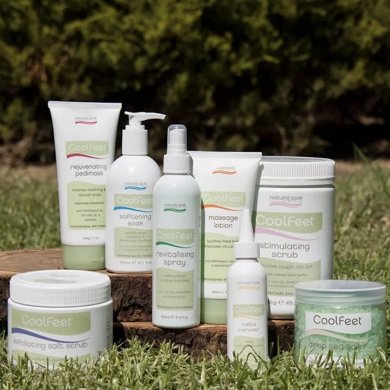 Stimulating Scrub ~ Cool Feet ~ Natural Look