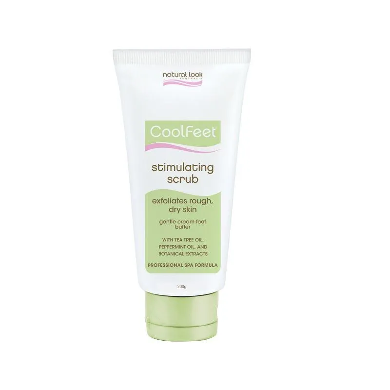 Stimulating Scrub ~ Cool Feet ~ Natural Look