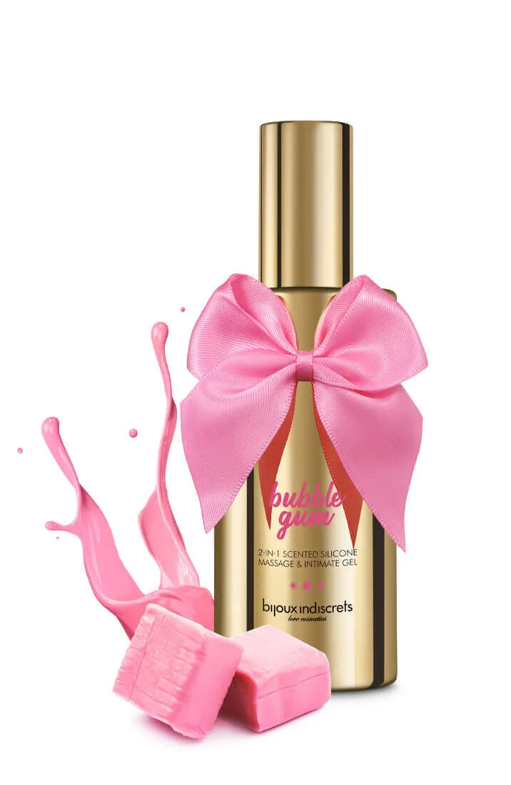 Strawberry Bubblegum 2 in 1 Silicone Massage & Intimate gel