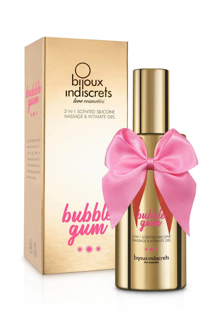 Strawberry Bubblegum 2 in 1 Silicone Massage & Intimate gel