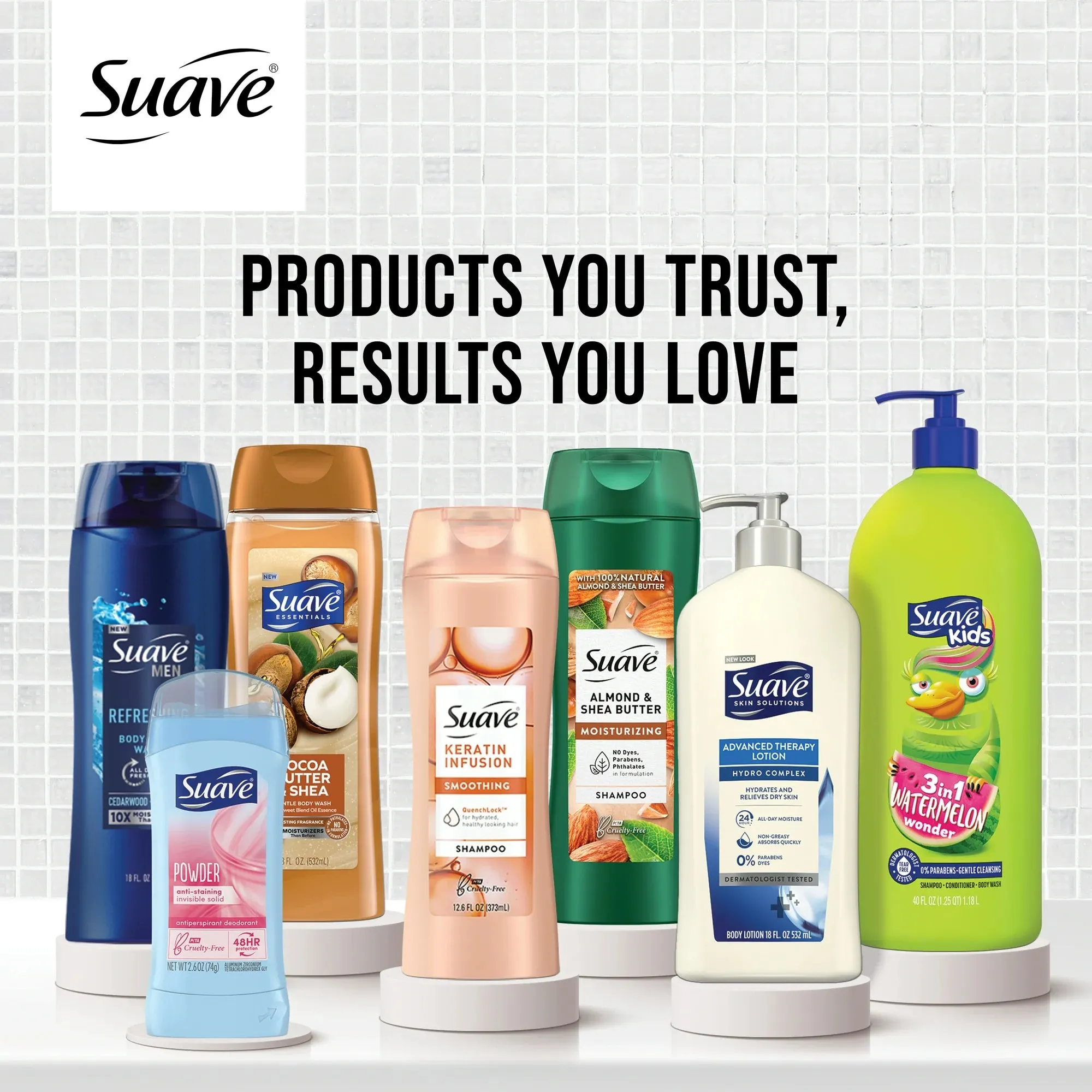Suave Antiperspirant Deodorant, Powder, 1.2 oz