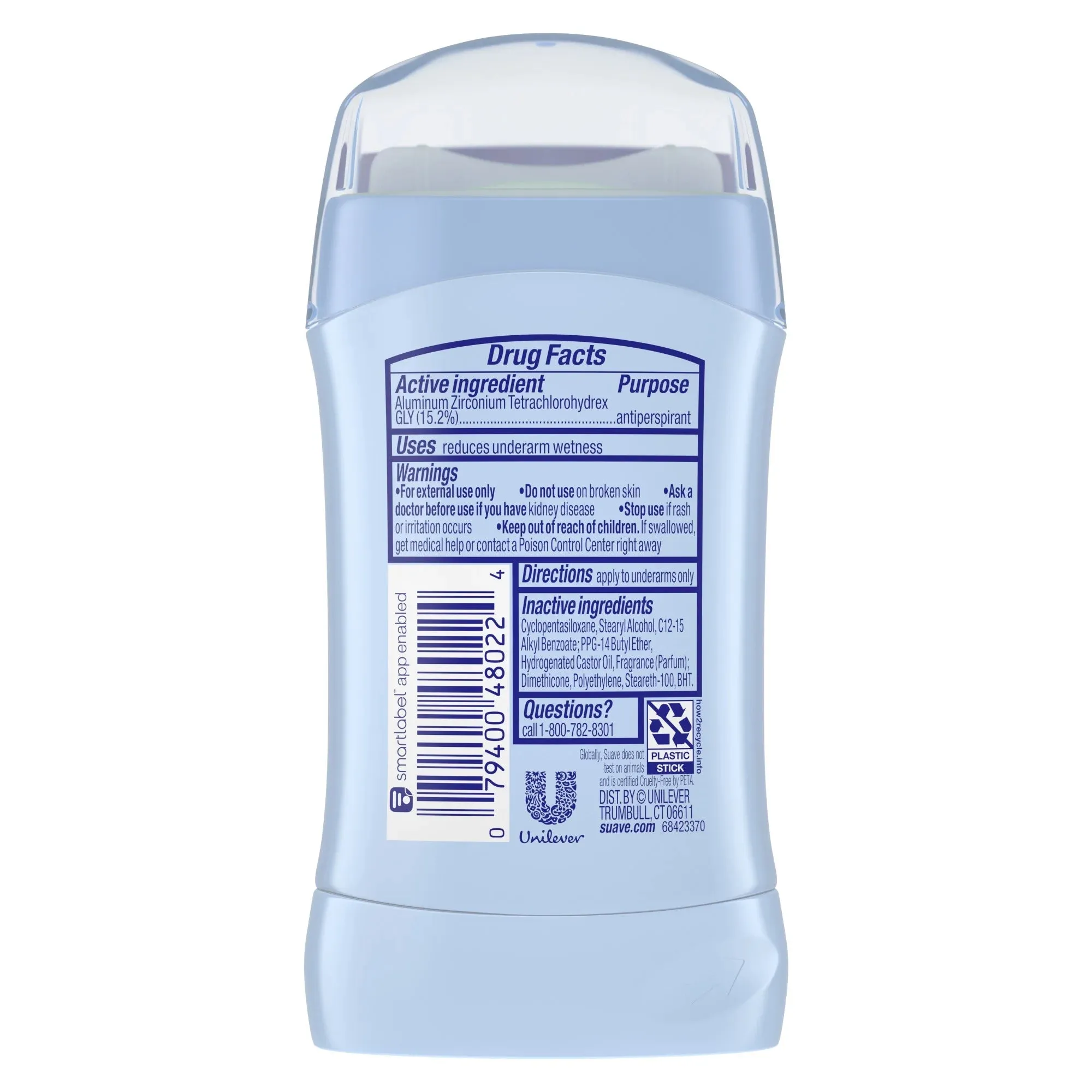 Suave Antiperspirant Deodorant, Powder, 1.2 oz