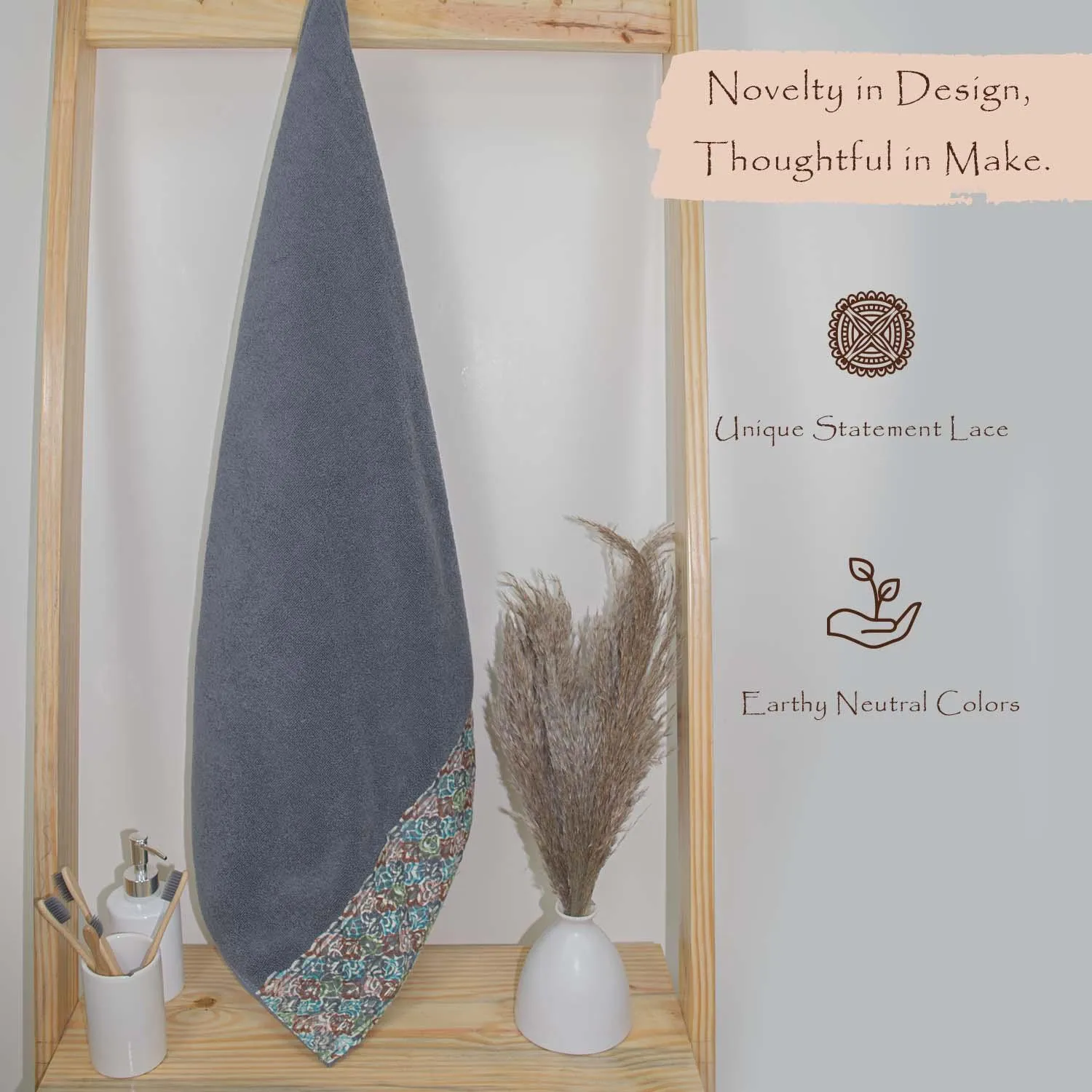 Sunshine 550 GSM Cotton Bath Towel | Ultra Soft, Extra Absorbent Luxurious Towels