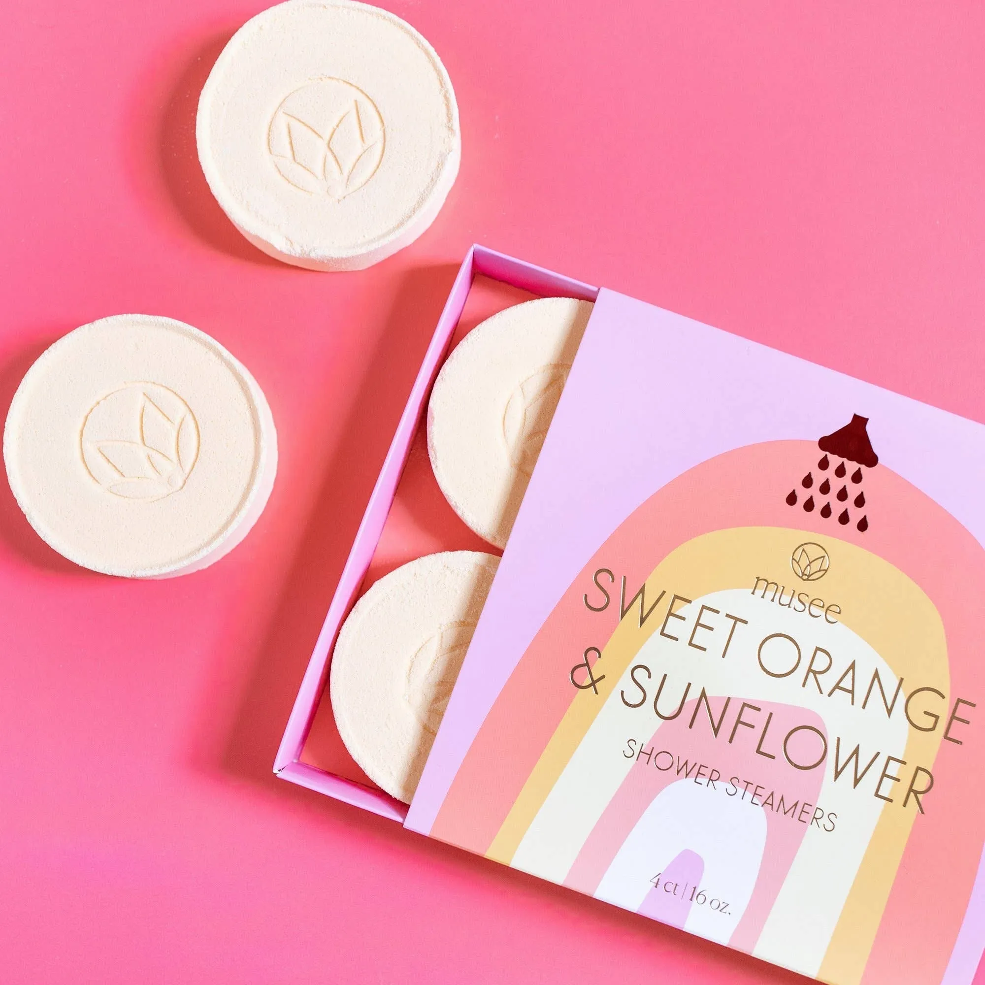 Sweet Orange & Sunflower Shower Steamers