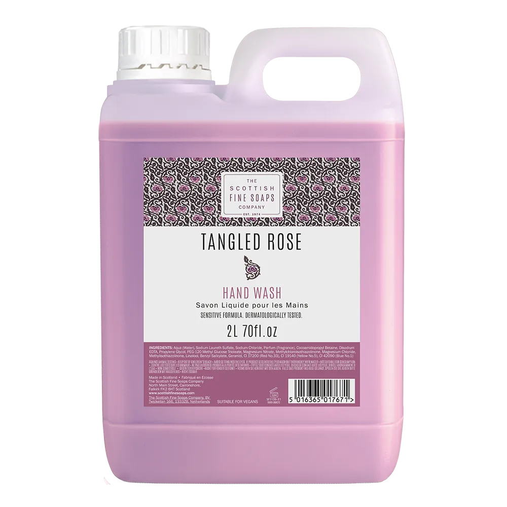 Tangled Rose 2 Litre Hand Wash Refill