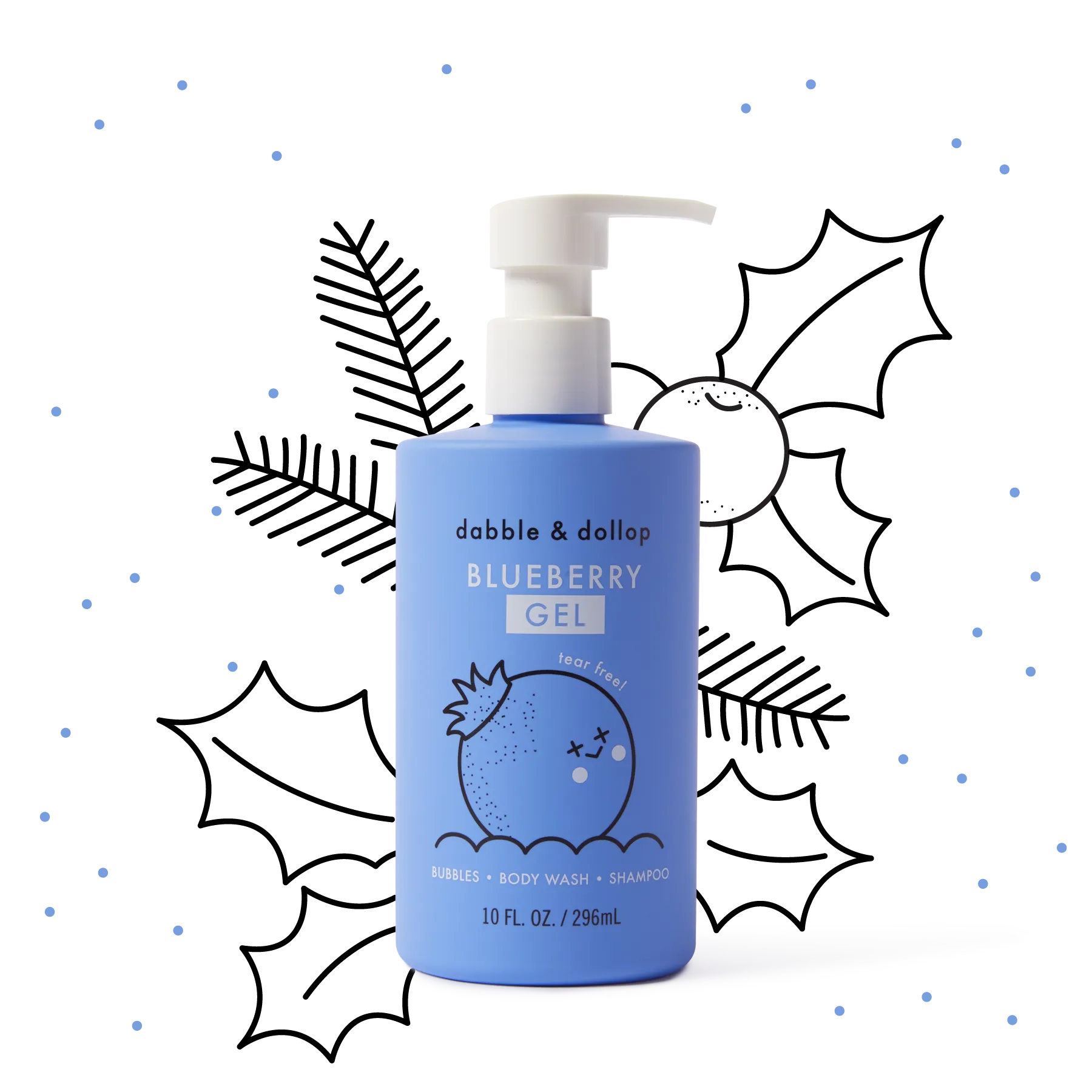 Tear-Free Blueberry Shampoo & Body Wash