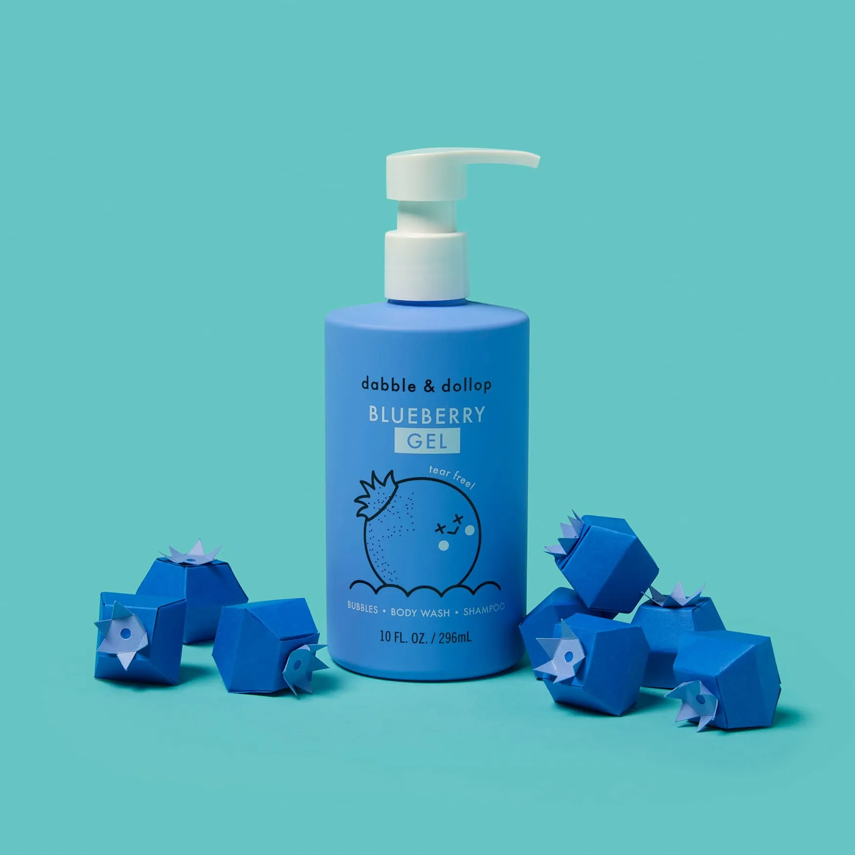 Tear-Free Blueberry Shampoo & Body Wash