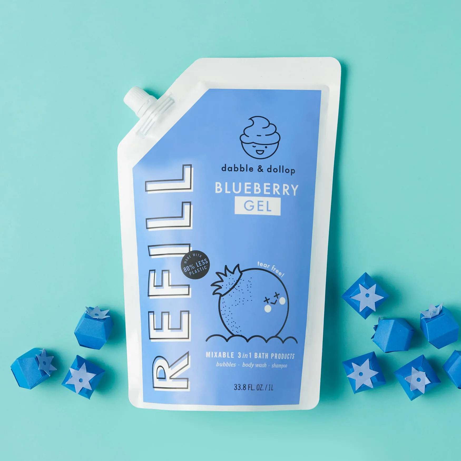Tear-Free Blueberry Shampoo & Body Wash