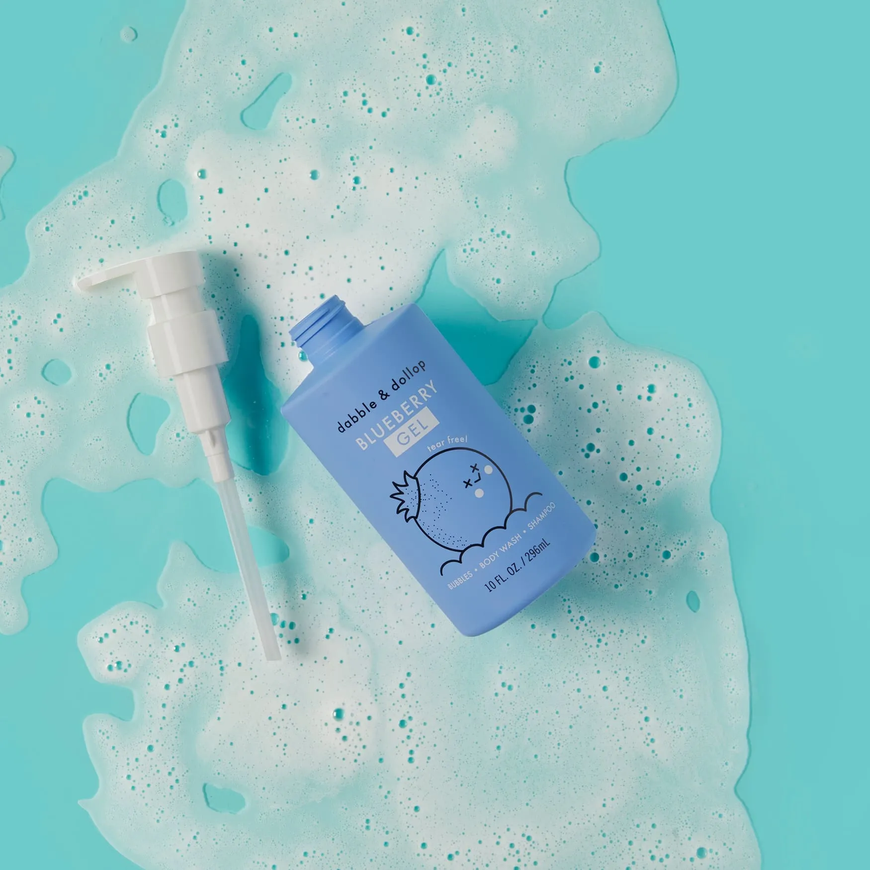 Tear-Free Blueberry Shampoo & Body Wash