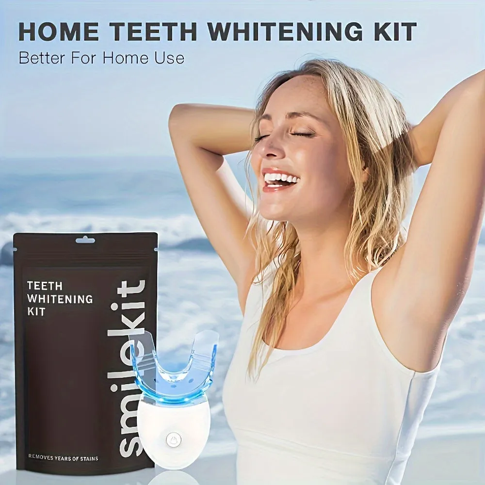 Teeth Whitening Kit with LED Light