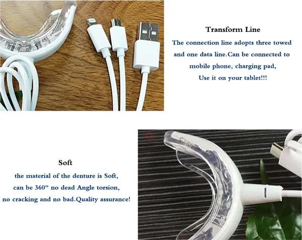The Best Teeth Whitening Instrument That Plugs Directly to Your Smartphone or Computer via the USB Port