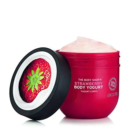 The Body Shop Strawberry Body Yogurt مرطب للجسم واليدين