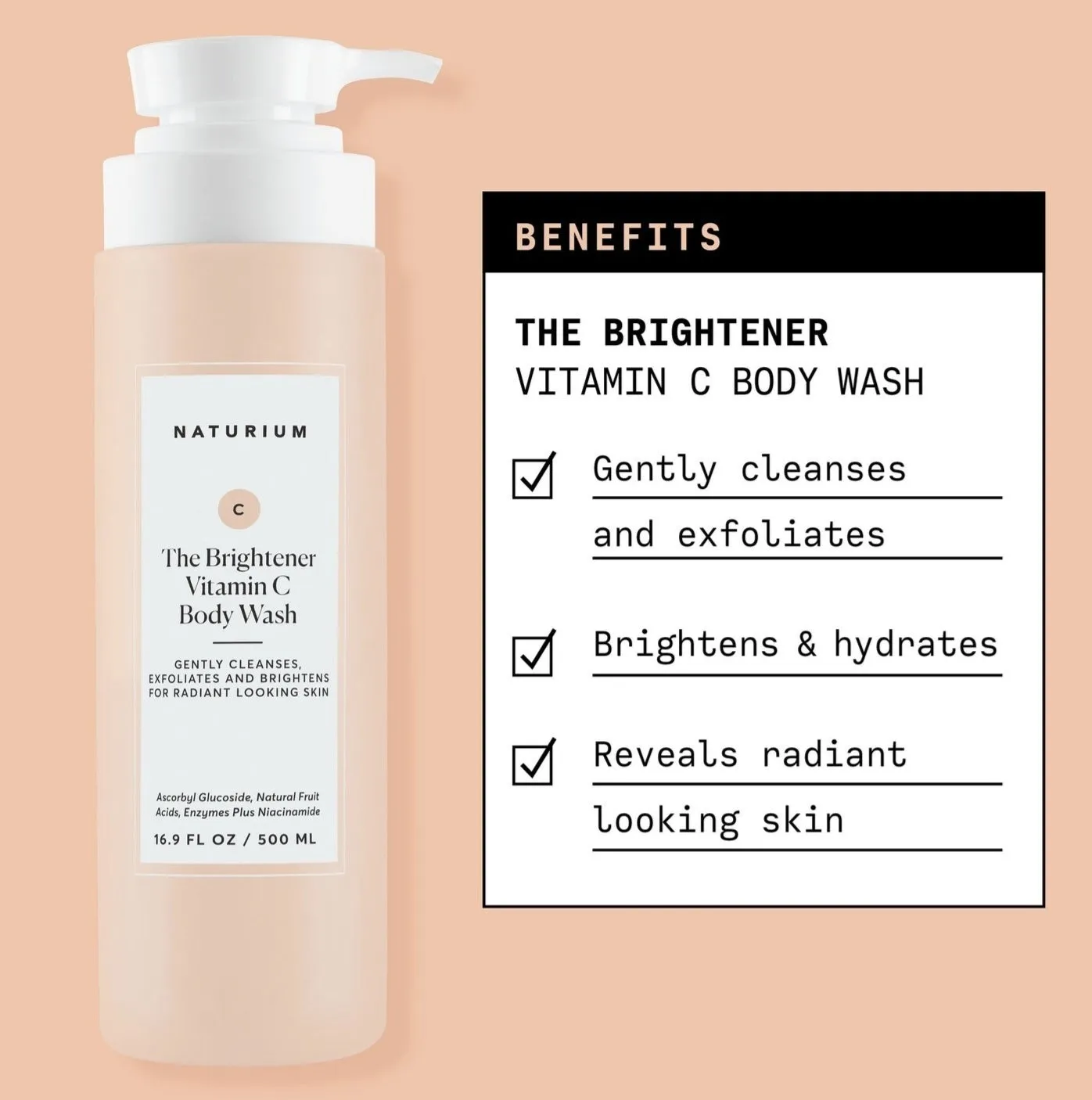 THE BRIGHTENER VITAMIN C BODY WASH