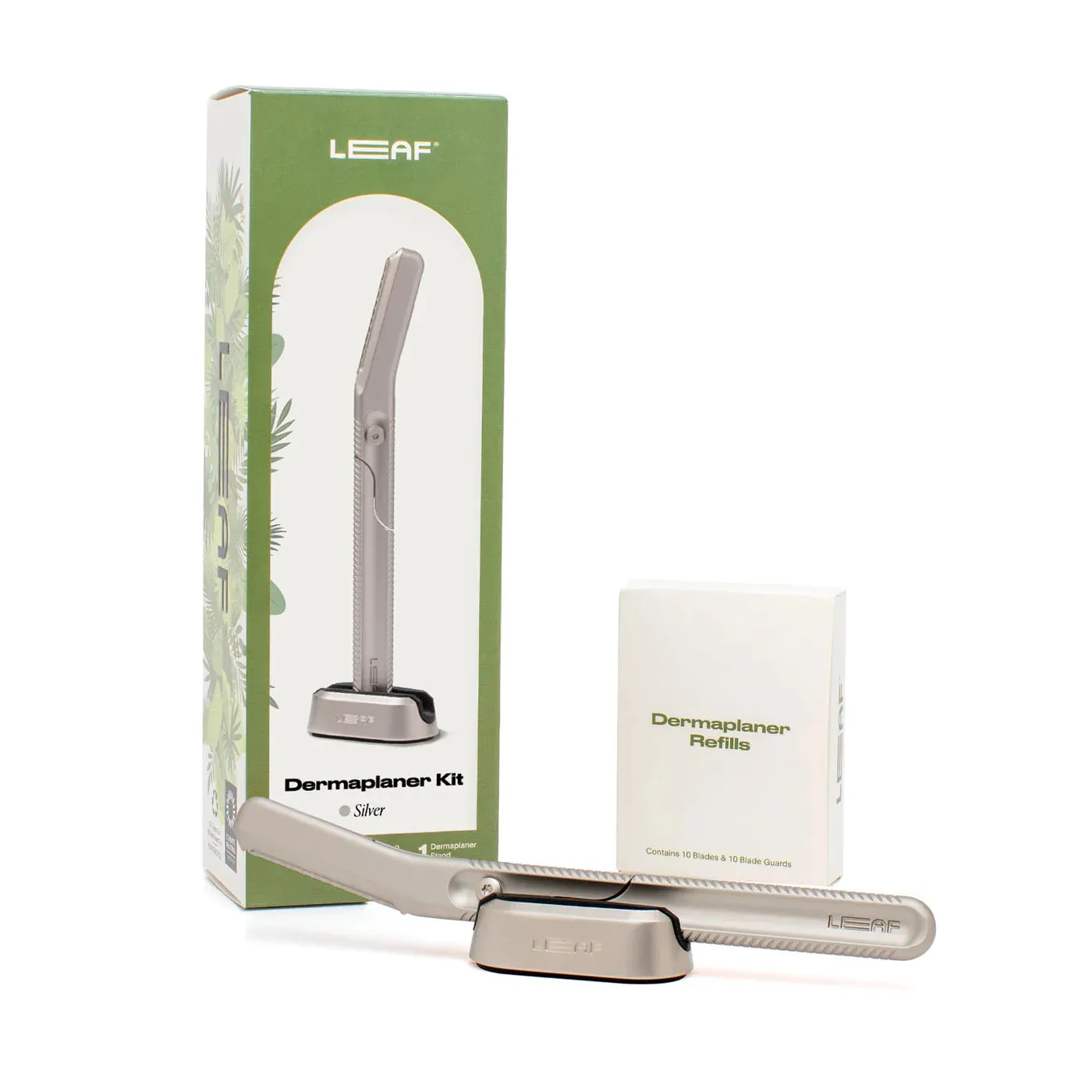 The Leaf - Dermaplaner Kit - Silver