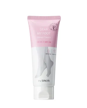 THE SAEM dear my foot velvet cream الكريم القدمين