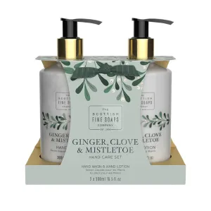 The Scottish Fine Soap Co 300ml Ginger Clove Mist Hand Care Set
