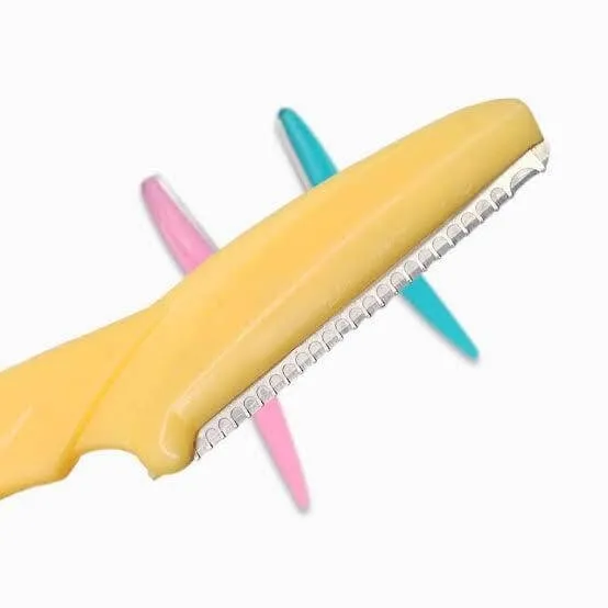 Tinkle Eyebrow Razor 3 Pack, Eyebrow Face Hair Removal & Shaper (3 Pieces)
