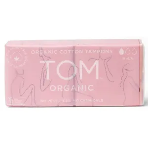 Tom Organic Cotton Tampons 16pk - Mini