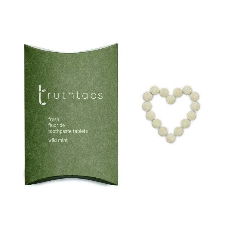 Truthtabs Wild Mint Toothpaste Tablets