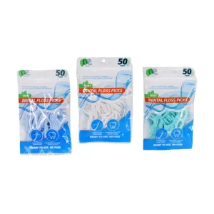 UBL Mint Dental Floss Picks | Pack of 50