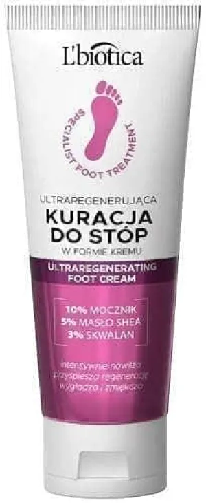 Ultra-regenerating foot treatment cream, feet skin care