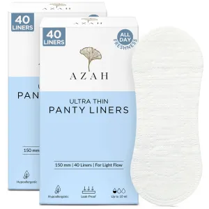 Ultra-Thin Panty Liners | Box of 80 | Spotting, Light Flow, Discharge
