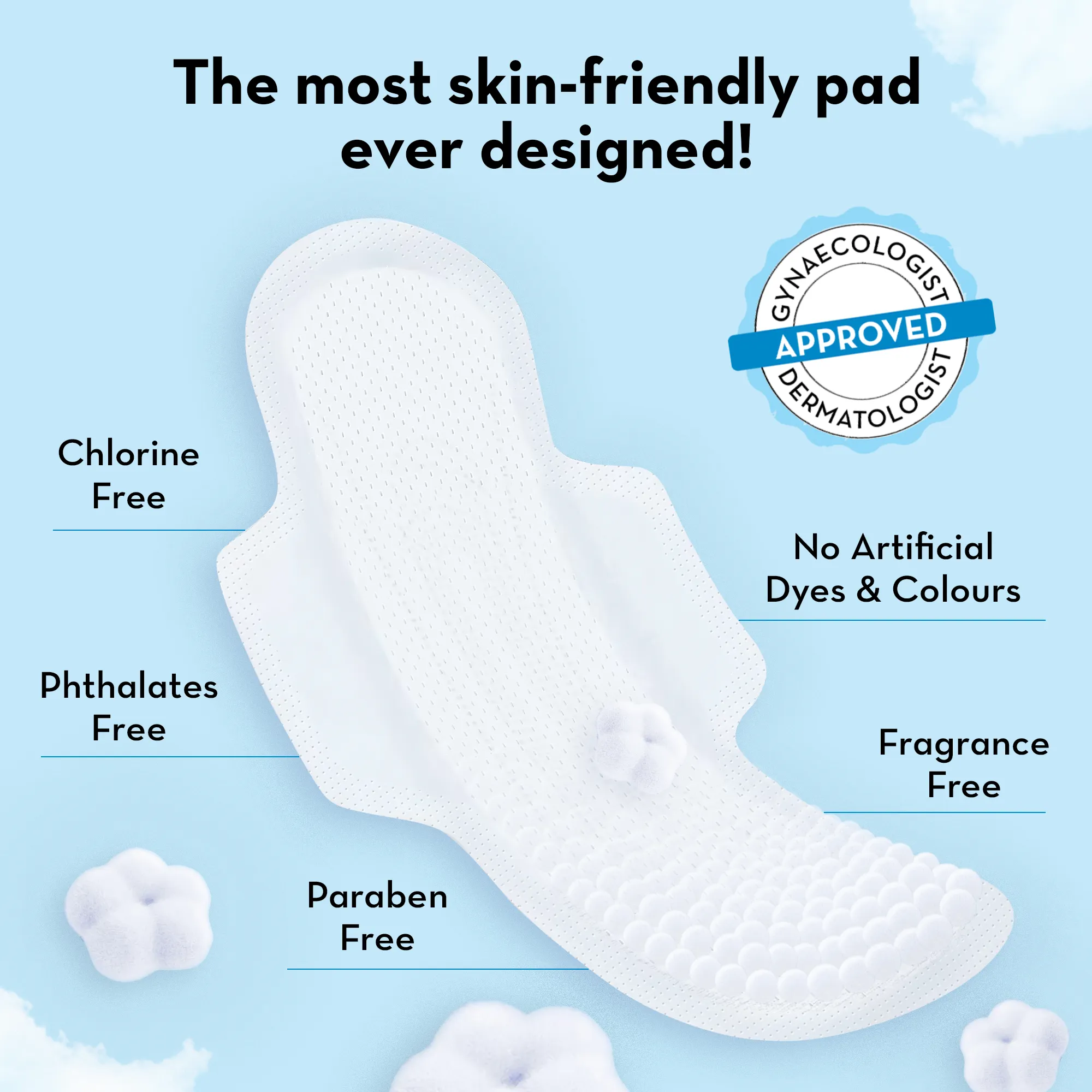 Ultra Thin Sanitary Pads - Rash Free Pads