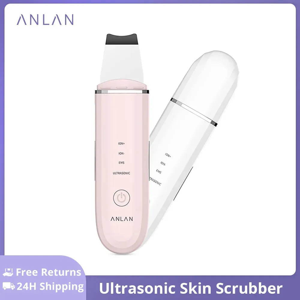 Ultrasonic Skin Scrubber - Deep Cleansing Facial Care Machine