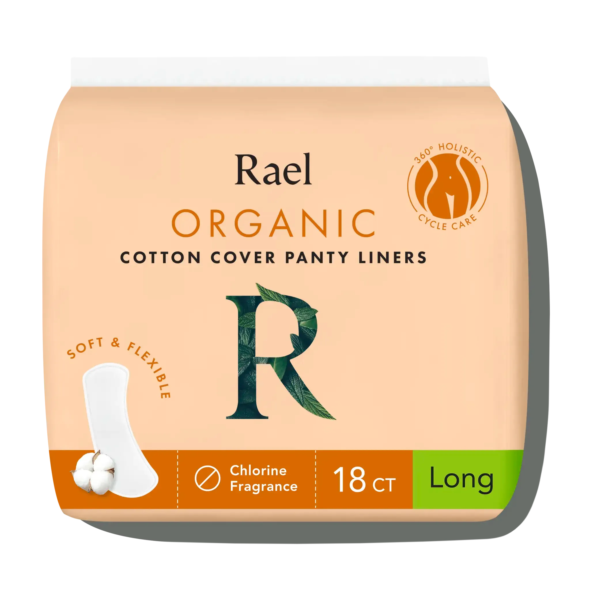 Unscented Panty Liners Made With Organic Cotton