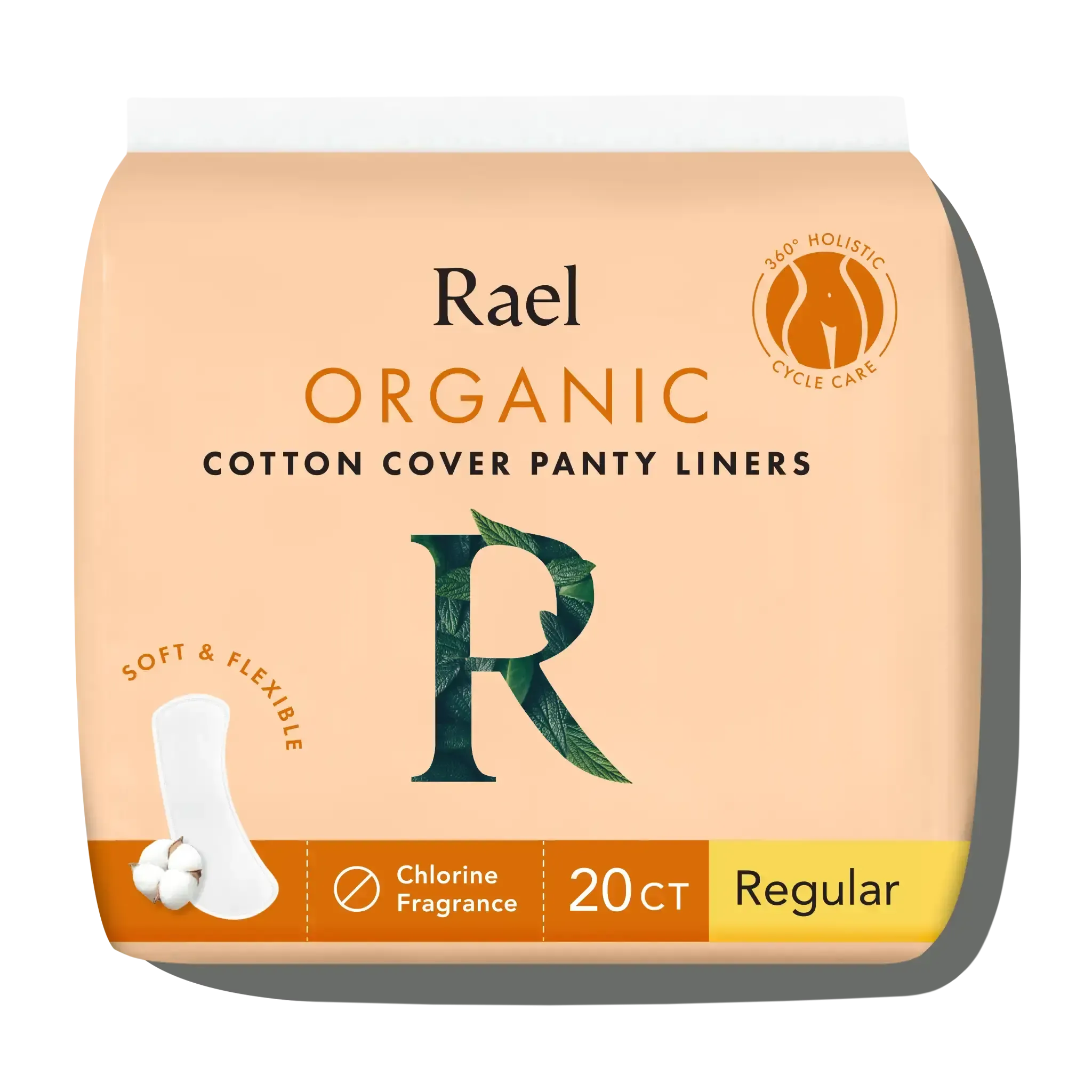 Unscented Panty Liners Made With Organic Cotton
