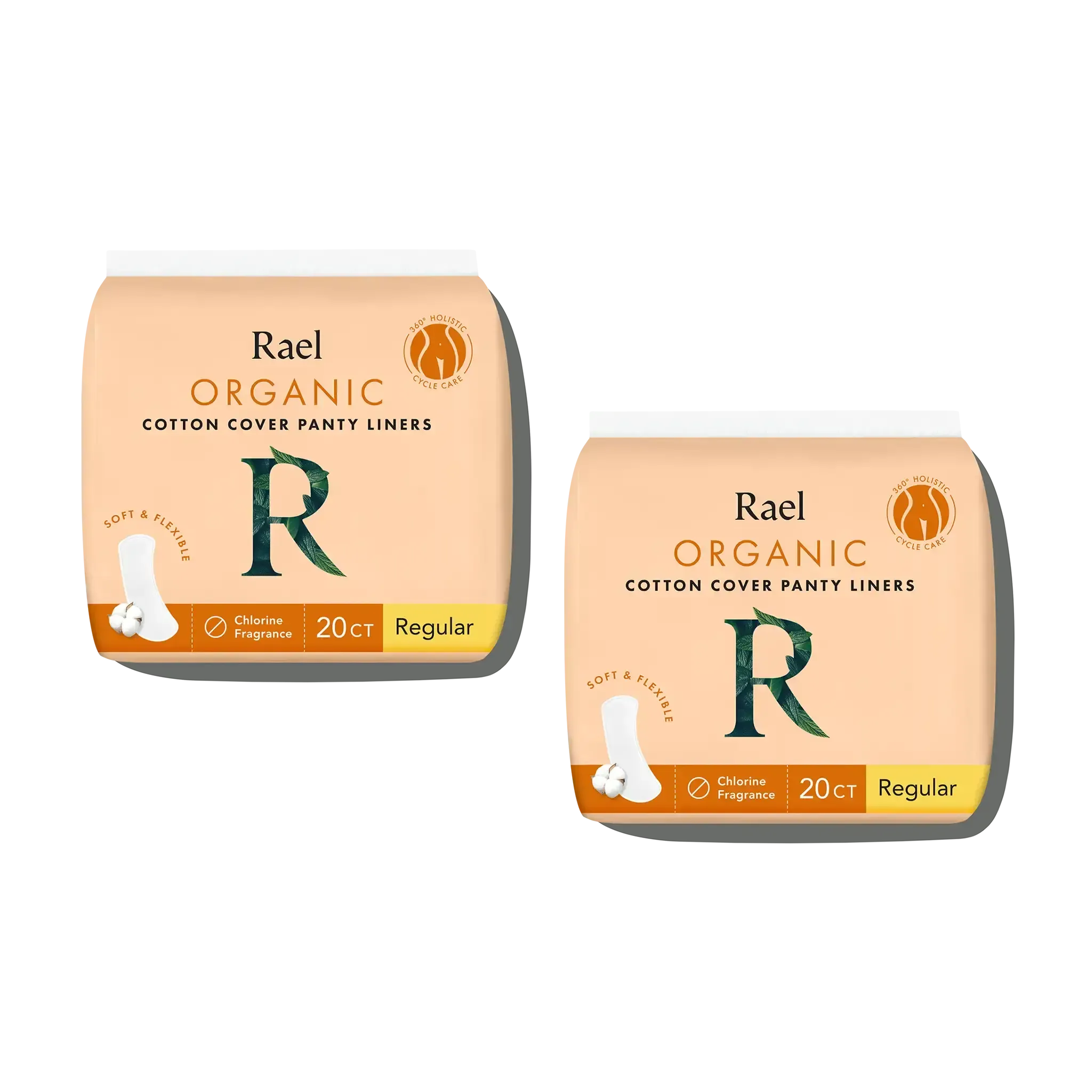 Unscented Panty Liners Made With Organic Cotton