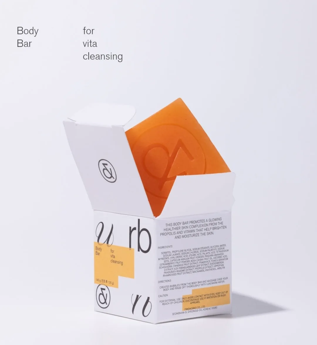 [URBAN AND] BODY BAR 140G