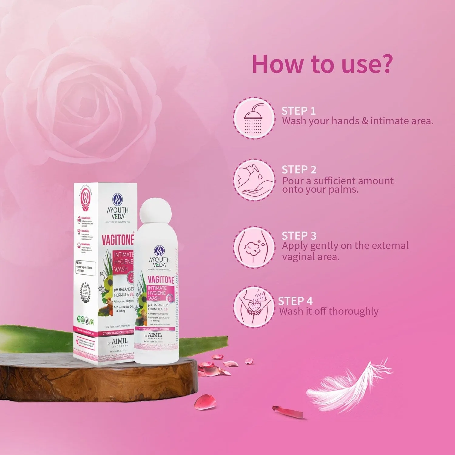 Vagitone Intimate Wash ( Net Qty-100 ml)