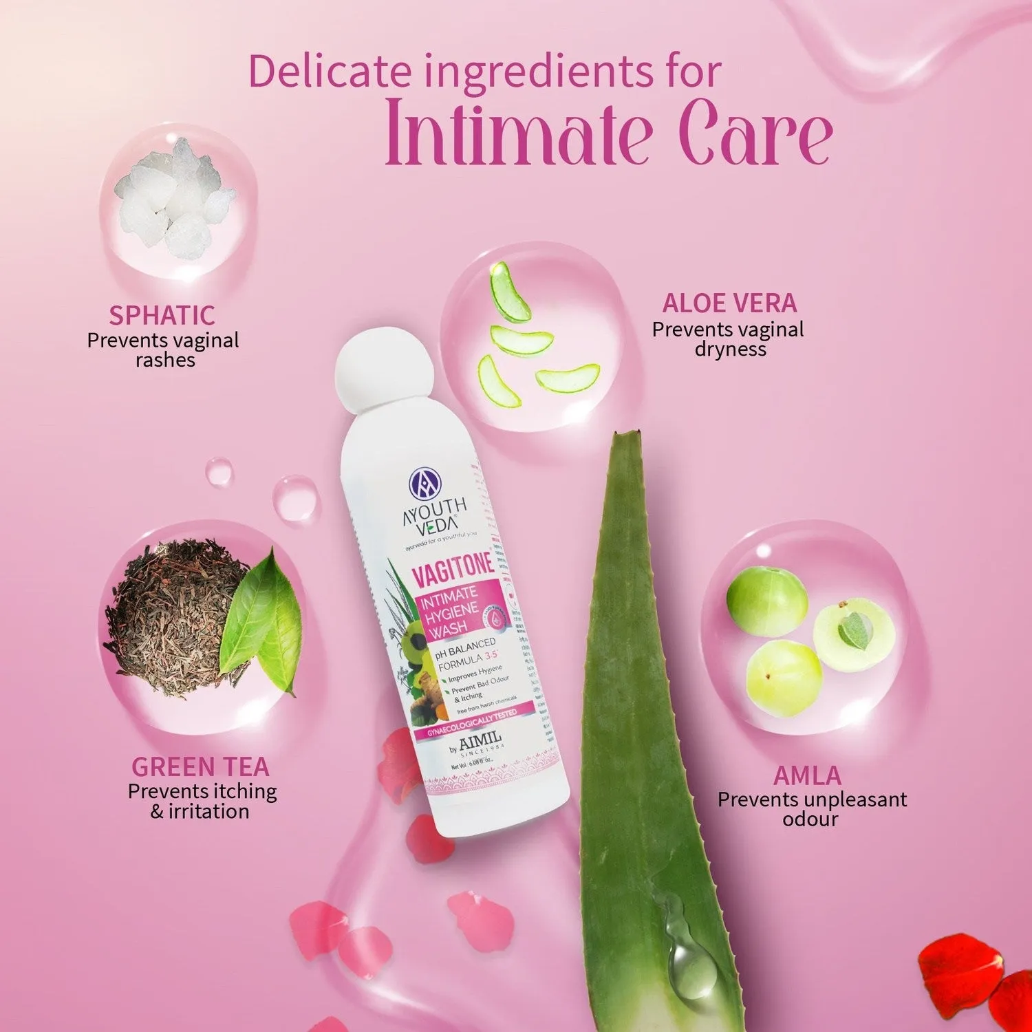 Vagitone Intimate Wash ( Net Qty-100 ml)