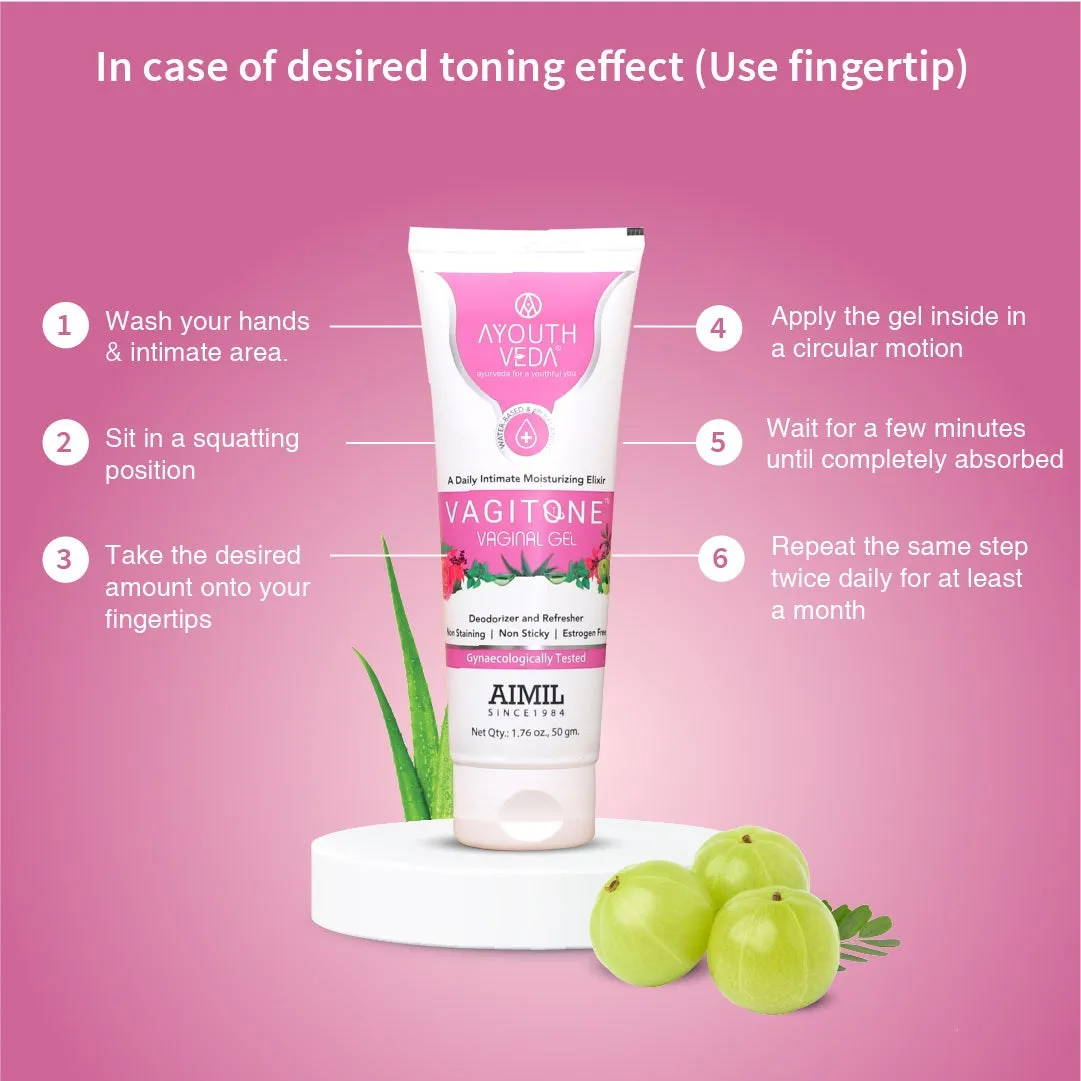 Vagitone Vaginal Gel With Dual formula- (Net Qty-50gm)