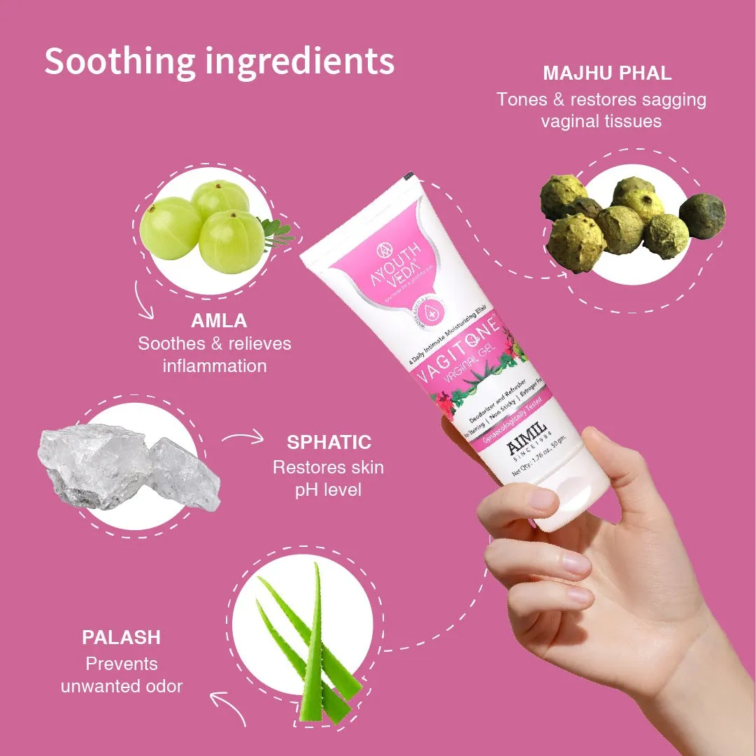 Vagitone Vaginal Gel With Dual formula- (Net Qty-50gm)
