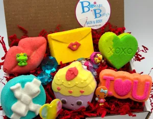 VALENTINE Kids Bath Bombs Collection - 6 ct