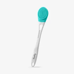 Vandelay Silk Series – Silicon Electronic Double Sided Vibrating back Shower Brush ( Pink / Green )